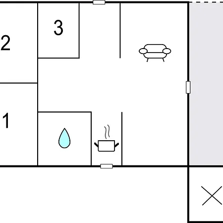 Three-bedroom In *